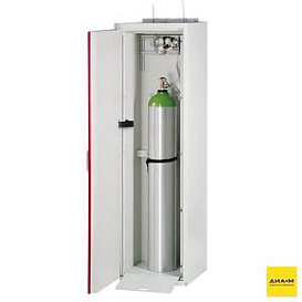 Шкаф для газовых баллонов, 1×50 л или 2×10 л, 30 мин, левая дверь, Eco+M