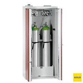 Шкаф для газовых баллонов, 2×50 л или 4×10 л, 30 мин, Eco+L